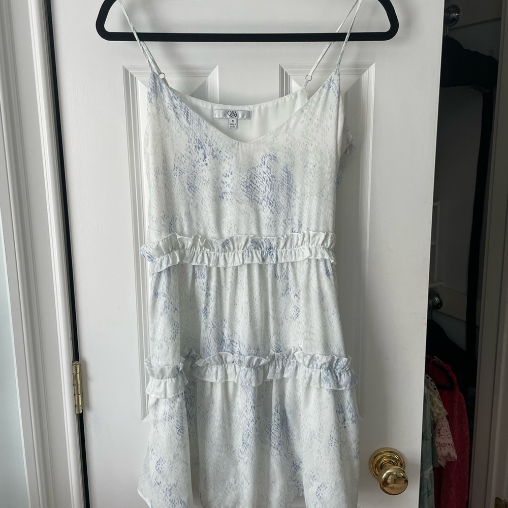 Morley Q&A Snakeskin dress